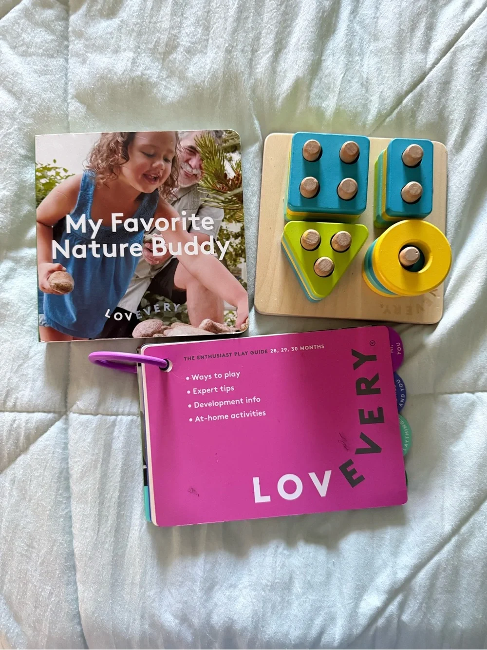 Lovevery enthusiast kit (partial)